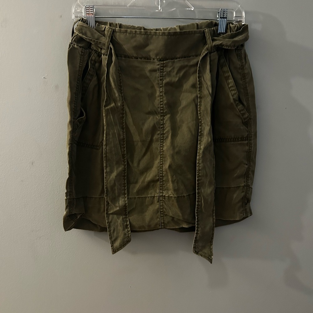 Express Olive Green Skirt